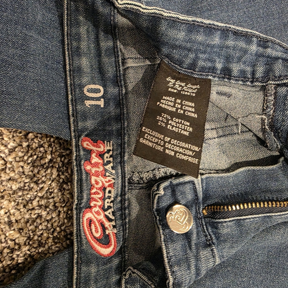 Cowgirl Hardware Kids Blue Jeans